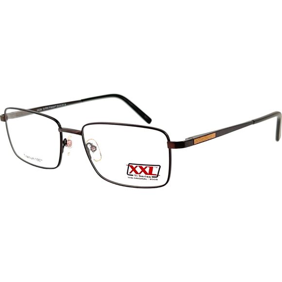 XXL Oiler Mens Eyeglass Frame Brown